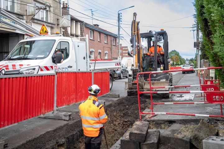 Travaux d’enfouissement de réseaux Pont-à-Vendin